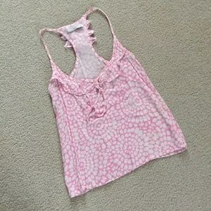 3 for $15 pink and white tank